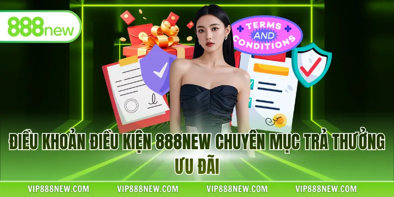 Điều khoản điều kiện 888NEW chuyên mục trả thưởng ưu đãi